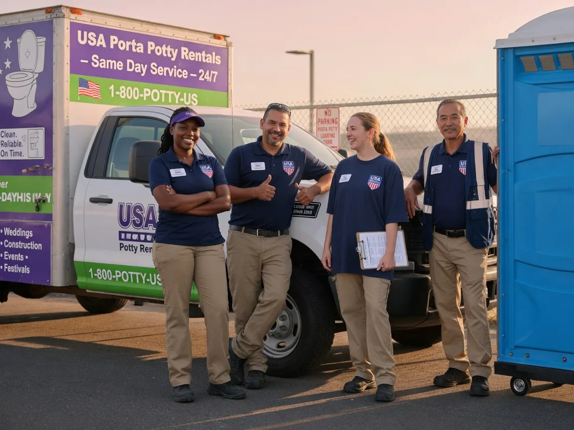Porta Potty Rental company in Vanderbilt, TX